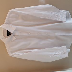 Van Heusen White Dress Shirt 14/16 Boys